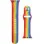 Силиконовый ремешок Braided для Apple Watch 42(ser.1-3)/44/45/46/49mm - Красный / Фиолетовый
